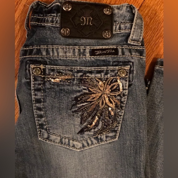 Miss Me Style No: JP563632 Boot Cut Embellished Rodeo Ready  Size 28 - Picture 4 of 7